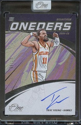 NBAカード TRAE YOUNG AUTO RC トレイ・ヤング サイン Trae Young 2024-25 Panini One Oneders On Card Auto Autograph