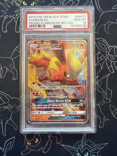 Flareon-GX graded PSA 10 for sale on eBay
