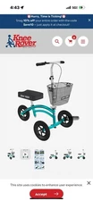 KneeRover® Jr All Terrain Knee Walker Scooter!