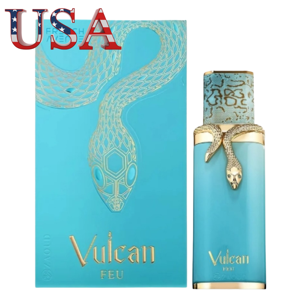 香水(ユニセックス) French Avenue Vulcan Feu edp Vulcan Feu Unisex EDP Spray By Fragrance World French Avenue