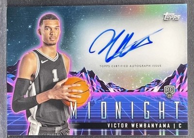2023-24 Topps Midnight VICTOR WEMBANYAMA Horizon Rookie Auto NBA Hot Pack
