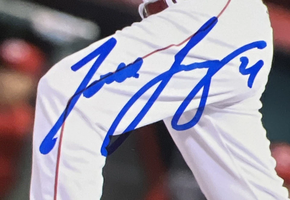 Todd Frazier Auto Autograph Signed 8x10 Photo Tri-Star COA Rare - Image 2 of 3