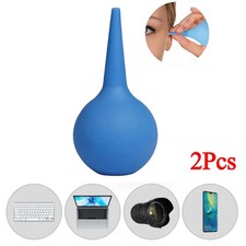2Pcs For Cleaning Cameras/Lens Gaps Board Ear Syringe Ball Rubber Squeeze Bulb