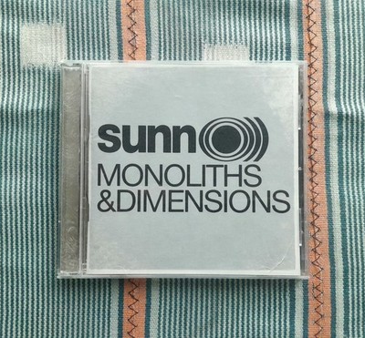 Sunn O)))  'Monoliths & Dimensions' Southern Lord SUNN100 compact disc