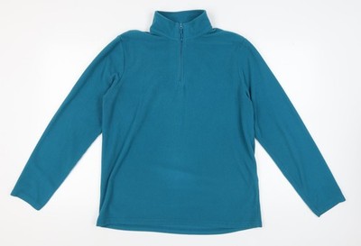 Pullover Sweatshirt Damen UK L Regular Mountain Warehouse Blau