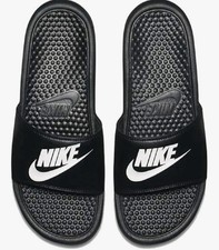 Nike Benassi JDI slider Size 5.5_6.5_7.5 Black & White