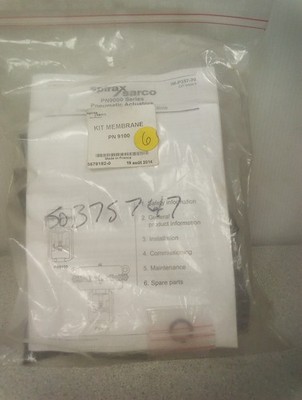 Spirax Sarco Pn 9100 Membrane Kit 3579182-0