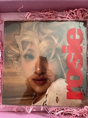 Bruno Mars Rosé APT. Pink Promo Boxset 7” Vinyl, Tshirt, CD, Book