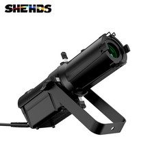 SHEHDS 100W Optical Zoom LED Spotlight Warm Cool White Profile Party Theater