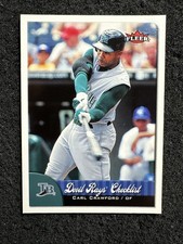 CARL CRAWFORD #397 2007 Fleer Baseball Checklist QTY Tampa Bay Devil Rays
