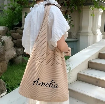 Bast Tasche Handarbeit personalisiert superleicht und vielseitig