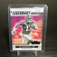 2021 Panini Draft Picks #11 Tua Tagovailoa Legendary Contenders Blue /99