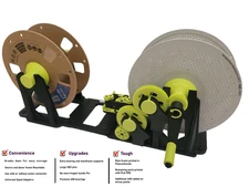 UPGRADED Universal 3D Filament Re-spooler/Transfer - Pre-assembled - Bambu Lab
