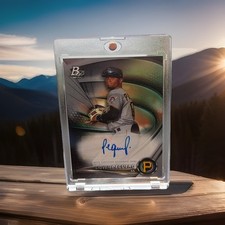 2022 Bowman Best Chrome Prospects Liover Peguero Auto Pittsburg Pirates