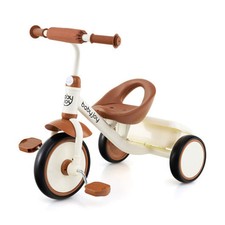 Toddler Tricycle Kids Trike with Adjustable Seat and Basket Aged 3-5 Years Old-B
