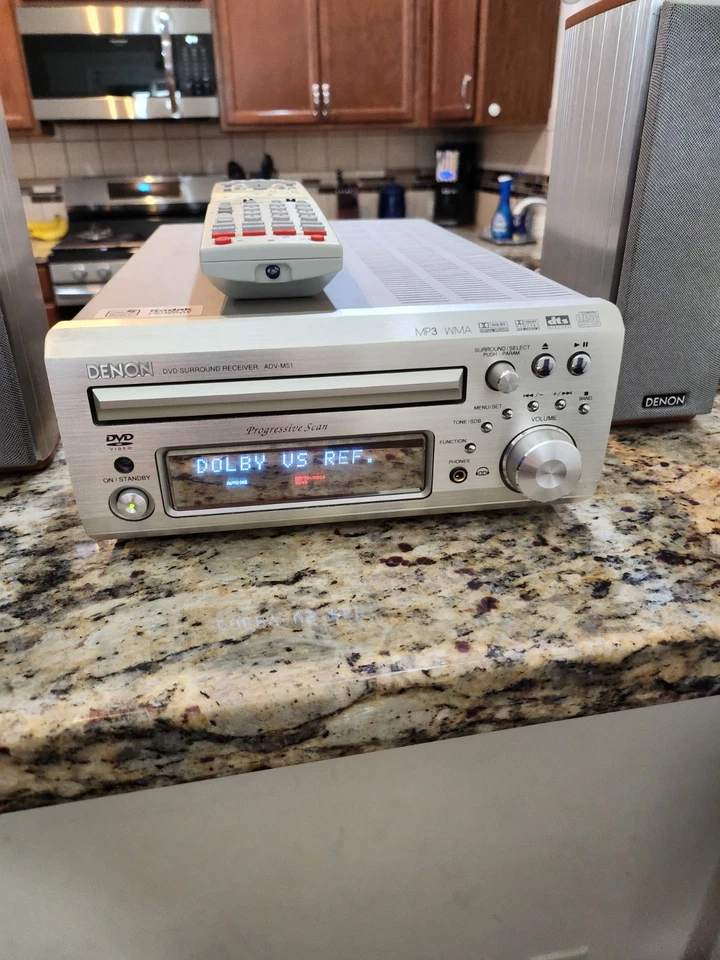 Denon ADV-M51 CD/DVD Compact Music & Surround System Great Style and Sound LOOK! - Image 2 of 4