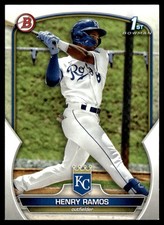 HENRY RAMOS 2023 BOWMAN PROSPECTS KANSAS CITY ROYALS #BP-96 1ST BOWMAN