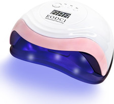 168W UV LED Nail Lamp, UV Light for Nails Dryer for Gel Nail Polish Curing La...