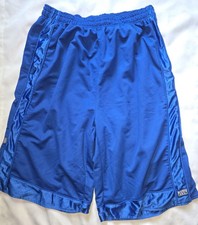 PRO CLUB Heavyweight Basketball Mesh Relaxed Blue Shorts Men's Size 4XL