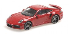 Porsche 911 (992) Turbo S Coupe 2021 Red 1:43 Diecast Model Car | Minichamps