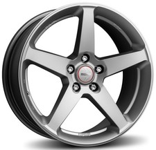 ALUFELGE Für VOLKSWAGEN KÄFER 7,0J17" 5X112 45 72,30 MOMO FIVE TITAN