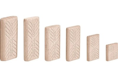 Festool 493296 5mm x 30mm Beech Domino Tenons, 1800 ct