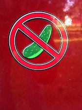 No Pickle Sticker Motorcycle Decal, Helmet, PULE Snowboard 2020