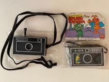 2 Vintage Water Shooting 'Cameras' 1960's Splash Camera Moon Dog Trick X-315 HK