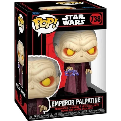 Funko POP! Star Wars Dark Side - Emperor Palpatine Figure