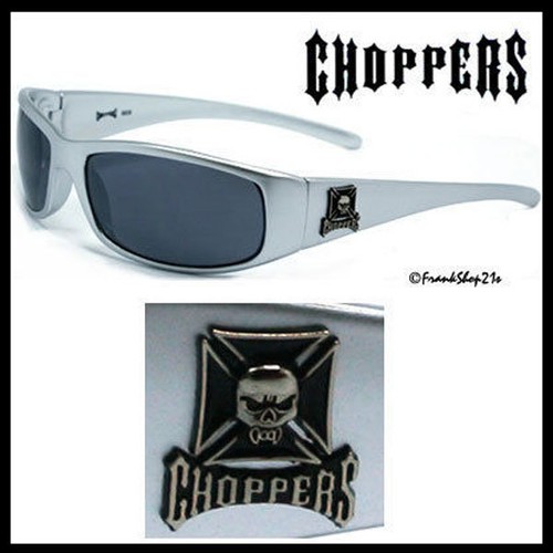 New Choppers Bikers Mens Sunglasses Silver C24 eBay
