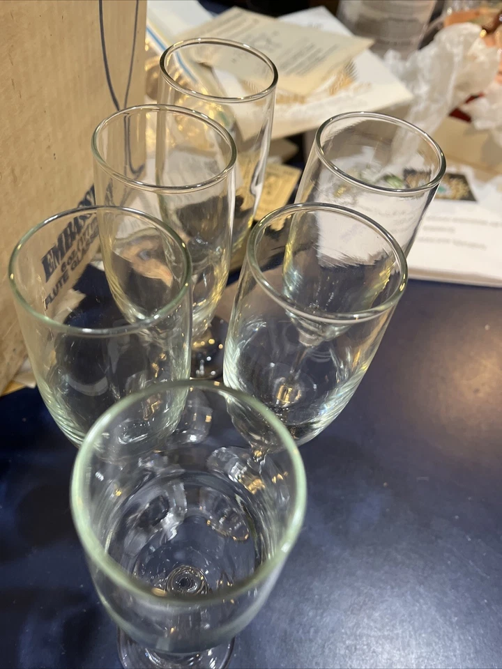 Libbey Embassy 6 oz. Flute Glass 3795 - Set Of 6 - Image 3 of 4