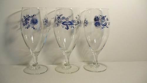 Blue Danube 7 5/8" Iced Tea Glasses - 3