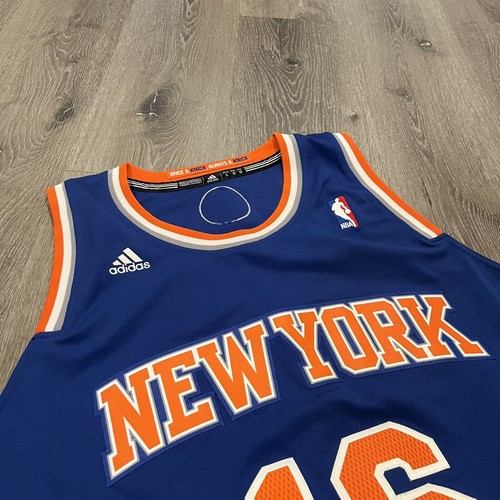 Steve Novak New York Knicks Adidas NBA Sewn Jersey Size Men’s Large (+2) - Picture 4 of 10