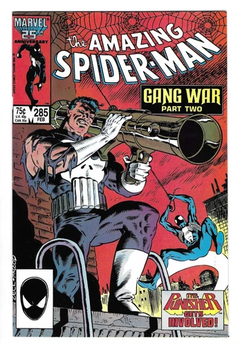 Amazing Spider-Man #285 VF+ Punisher Hobgoblin  Last DeFalco Story  Marvel 1987
