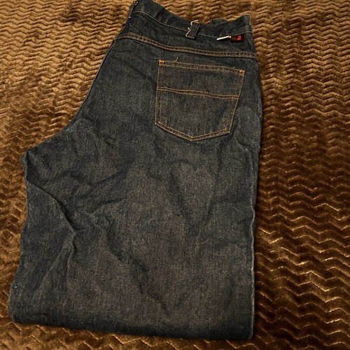 Flame Retardant Jeans 40X Relaxed Fit Nice Pocket Stitching Excellen Cond Cat 2 - Picture 3 of 17