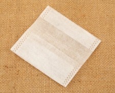 100 SELF FILL TEABAGS Biodegradable Corn Fibre COMPOSTABLE Plastic Free FOLDOVER 0.06 per strip