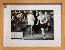Stan Anderson Sunderland FC Legend Hand Signed 16' x 12' Oak Framed Photo  & COA