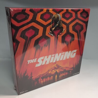 The Shining Board Game horror 3/5 Players Ages 17+Stephen King Brand New! Sealed