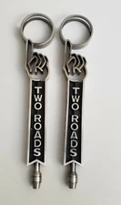 Two Roads Brewing Beer Tap Handles Lot of Two USED