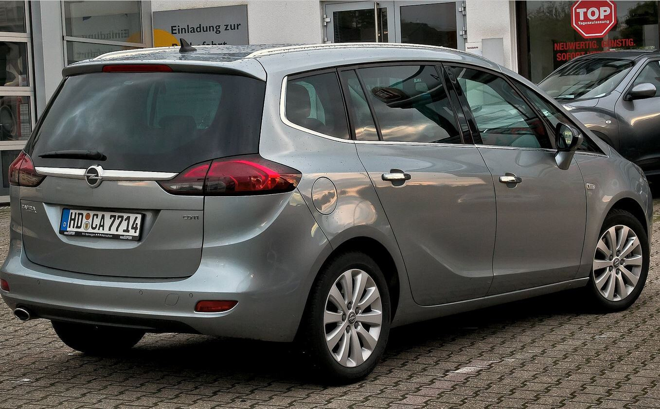 VAUXHALL ZAFIRA TOURER C 20122020 5doors 4pc Wind Deflectors HEKO