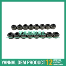 8x Valve Oil Seal For Yanmar 4TNV94 Engine Parts