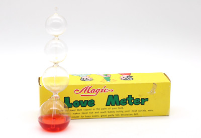 Magic Love Meter Liebesmesser Made in Taiwan Spielzeug Vintage in OVP