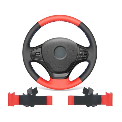 Hand Sew Genuine Leather Car Steering Wheel Cover For BMW 3 Series F30 (Sedan)