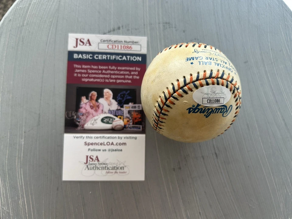 Ozzie Smith - Autographed Official 1992 All-Star Game Baseball - JSA COA - Image 2 of 4