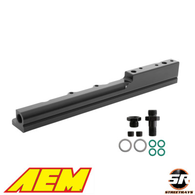 AEM 25-103BK High Volume Fuel Rail For Honda Civic Si & Del Sol VTEC B16A2/B16A3