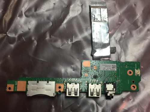 ASUS K501UW Series Audio Jack SD USB Power Board W/ Cable 60NB0BQ0-IO1000-200