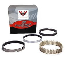 Chevrolet GMC 327 350 Sbc 4.00" Bore 1962 - 1985 Enginetech Moly Piston Rings 
