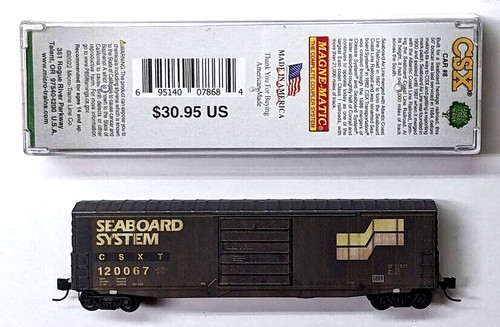 MTL Micro-Trains 18044330 CSX ex SCL CSXT 120067 50' vagón de carga FW desgastado de fábrica | Zustand: New