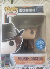 Funko POP Television #232 BBC Fourth Doctor Who Vinyl Figure Underground toys 
