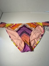 NEW Gibson  Latimer Bikini Womens XL Bottom Swimsuit Bathing Suit Striped